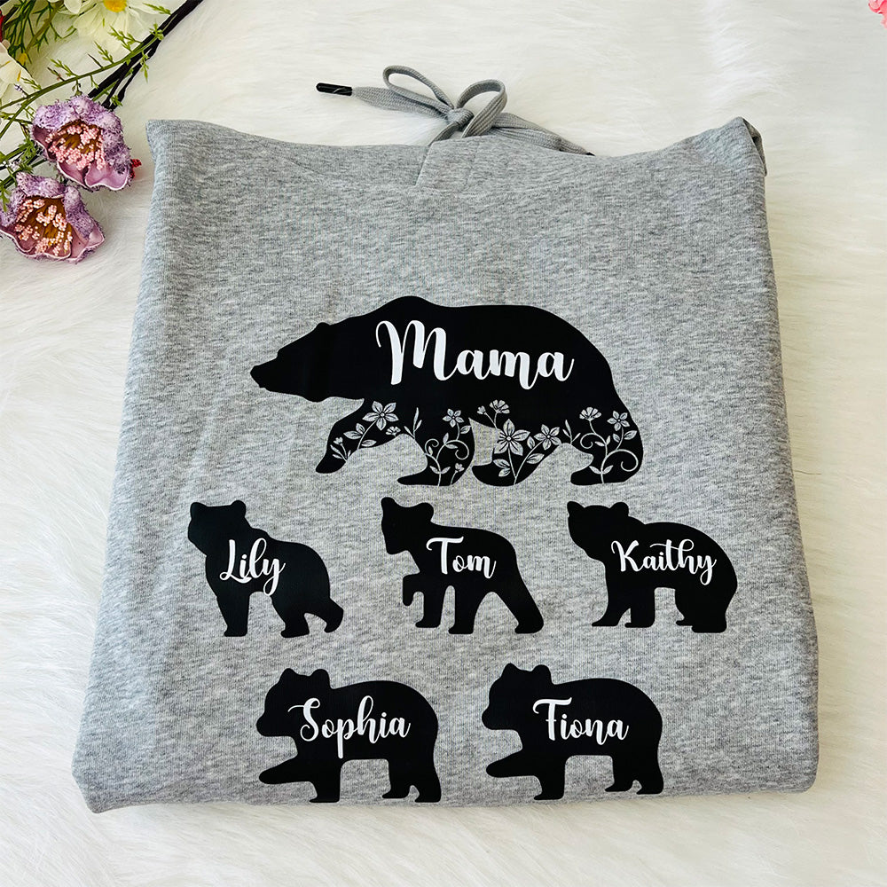 Mama Bear Customized Hoodie/Crewneck