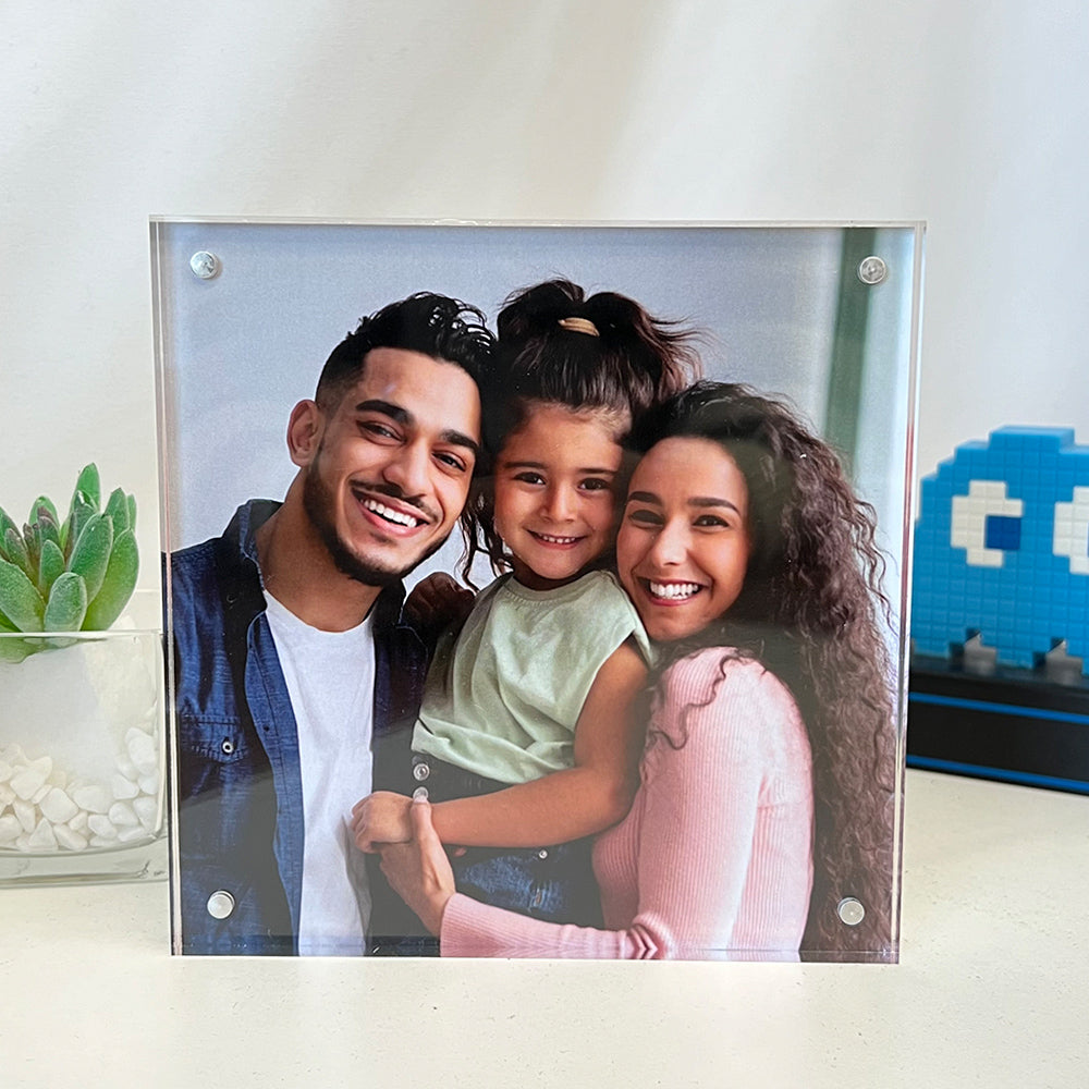 50%OFF🔥Custom Photo Acrylic Crystal Block Valentine‘s Gift