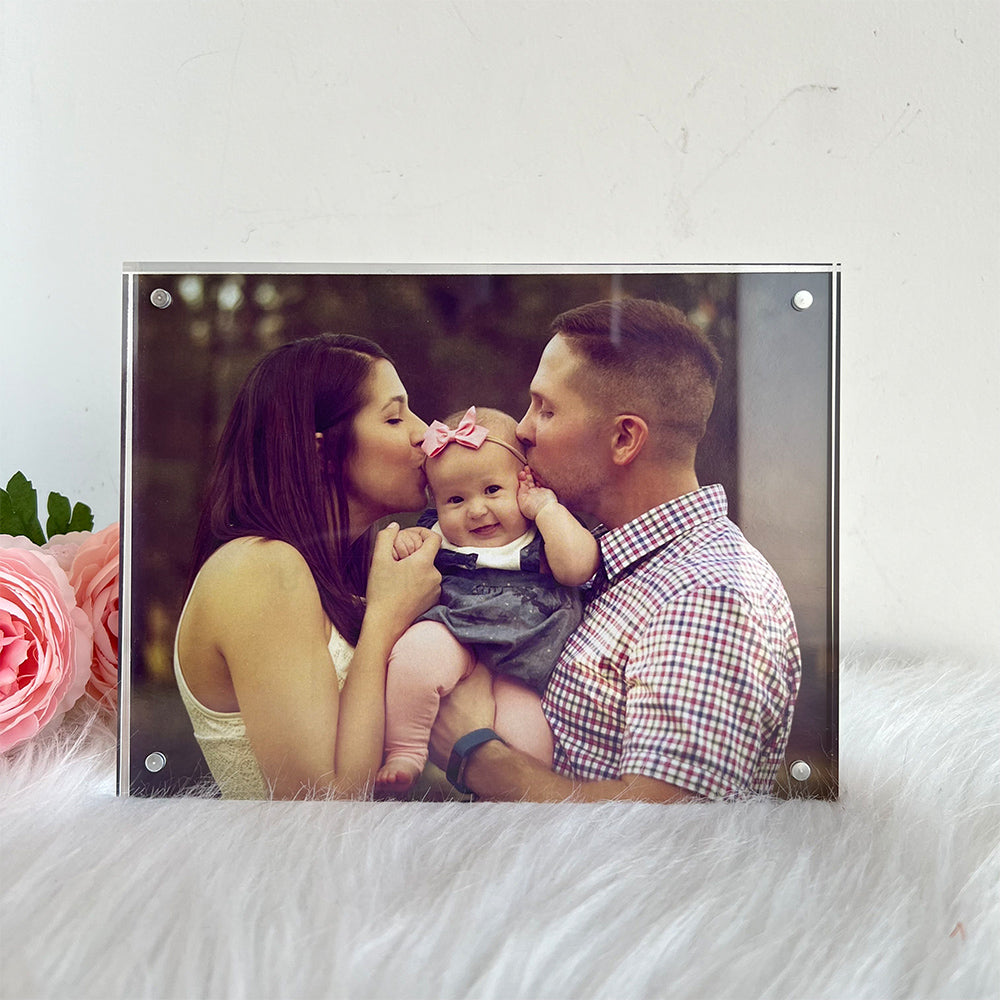 50%OFF🔥Custom Photo Acrylic Crystal Block Valentine‘s Gift