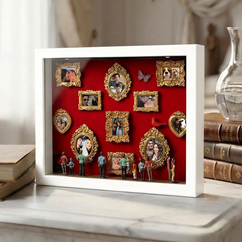 Custom Mini Museum of Us Shadow Box Meaningful Gift For Couples