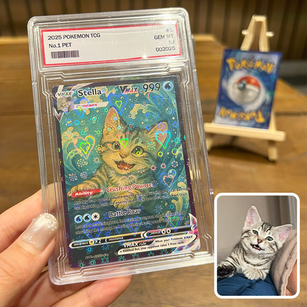 Custom Anime Pet Pokecard TCG V/Vmax/VSTAR/EX/GX Card