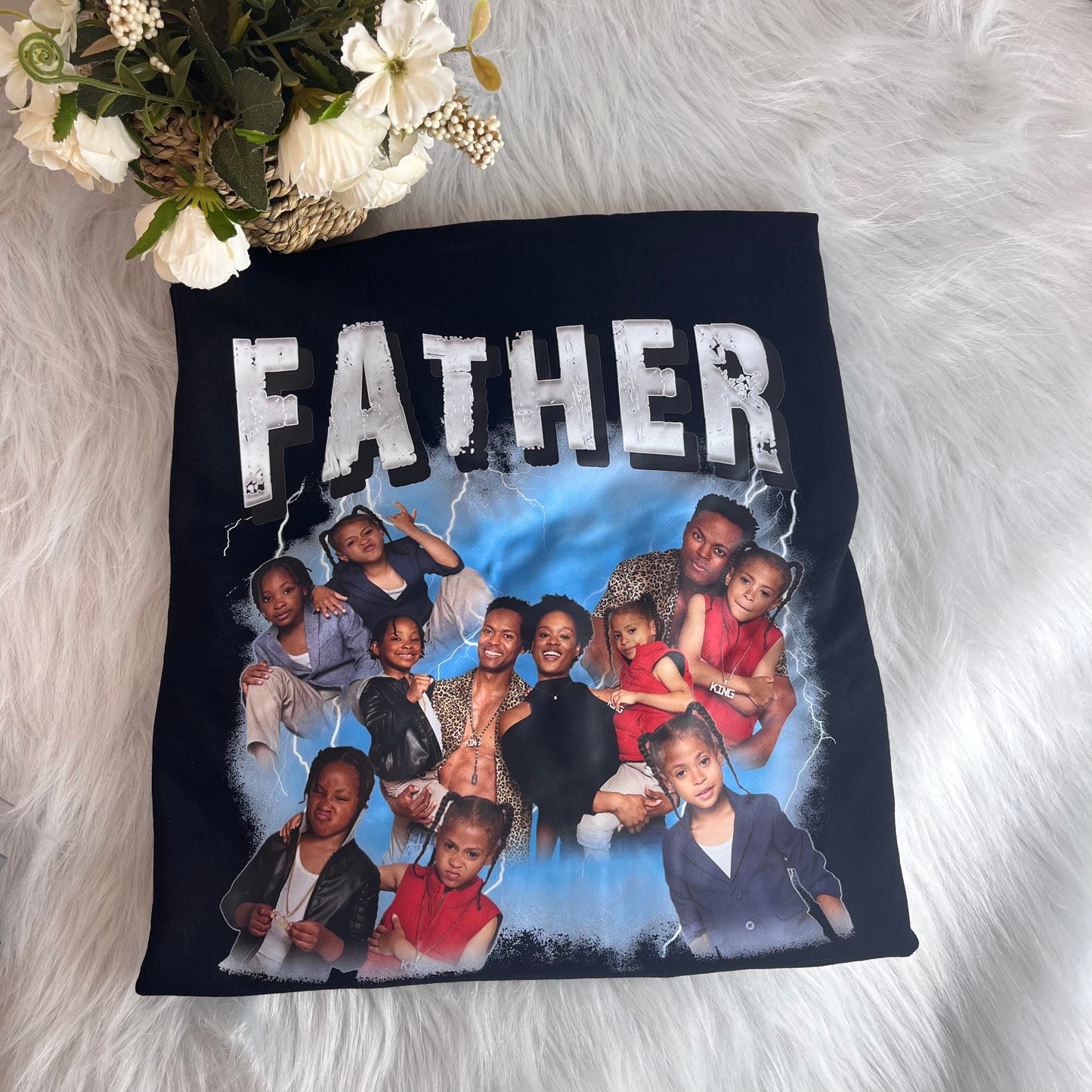 50% OFF👔Customized DAD Headshot Photo Sweatshirt For DAD