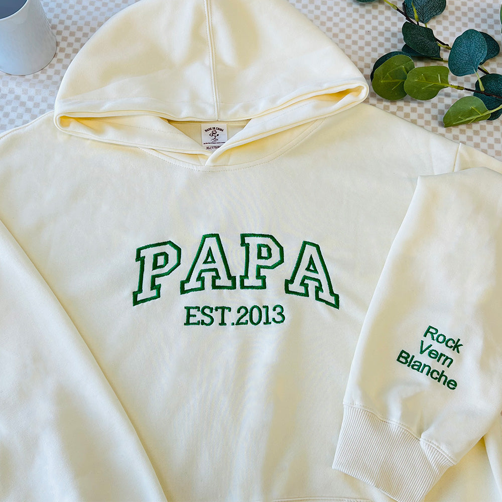 50% OFF👔Custom DAD Embroidered Sweatshirt For DAD