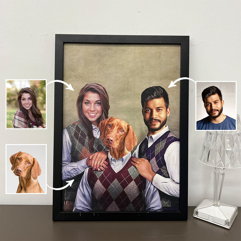 50%OFF⭐️Custom Brothers Pet Portraits Frame