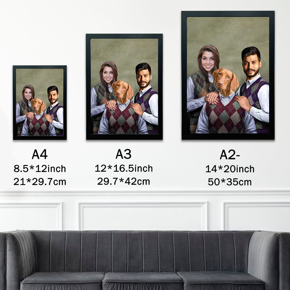 50%OFF⭐️Custom Brothers Pet Portraits Frame