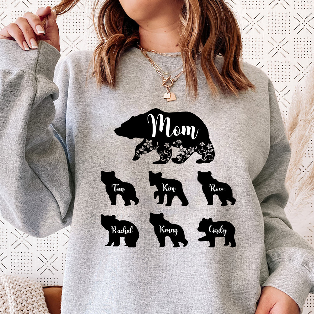 Mama Bear Customized Hoodie/Crewneck