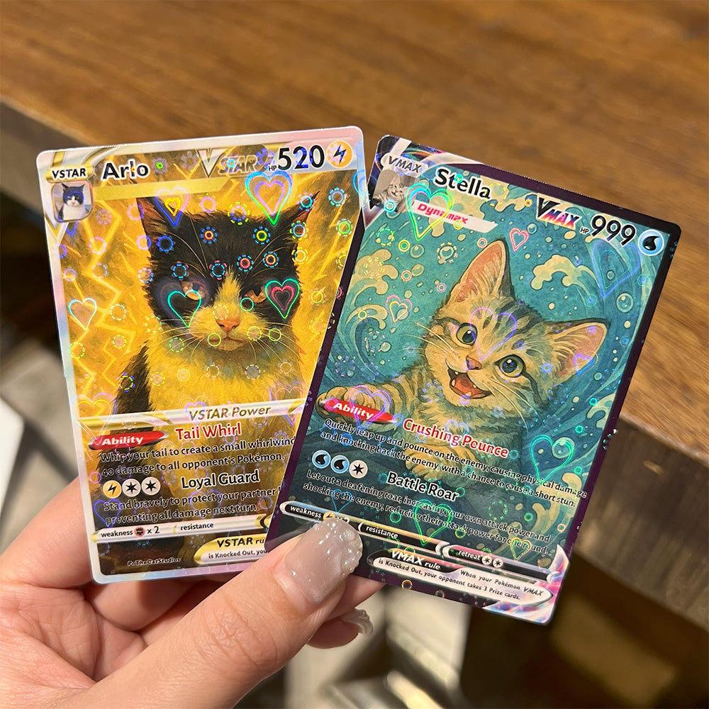 Custom Anime Pet Pokecard TCG V/Vmax/VSTAR/EX/GX Card