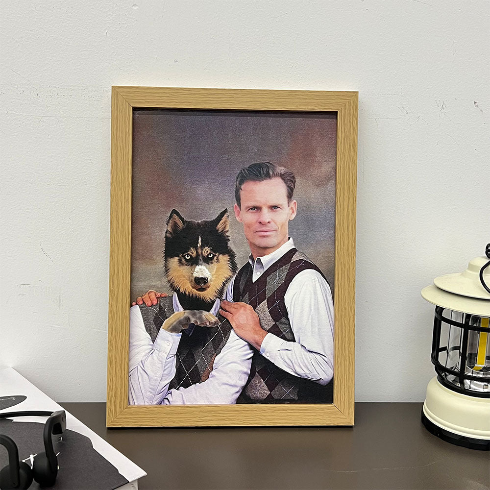 50%OFF⭐️Custom Brothers Pet Portraits Frame