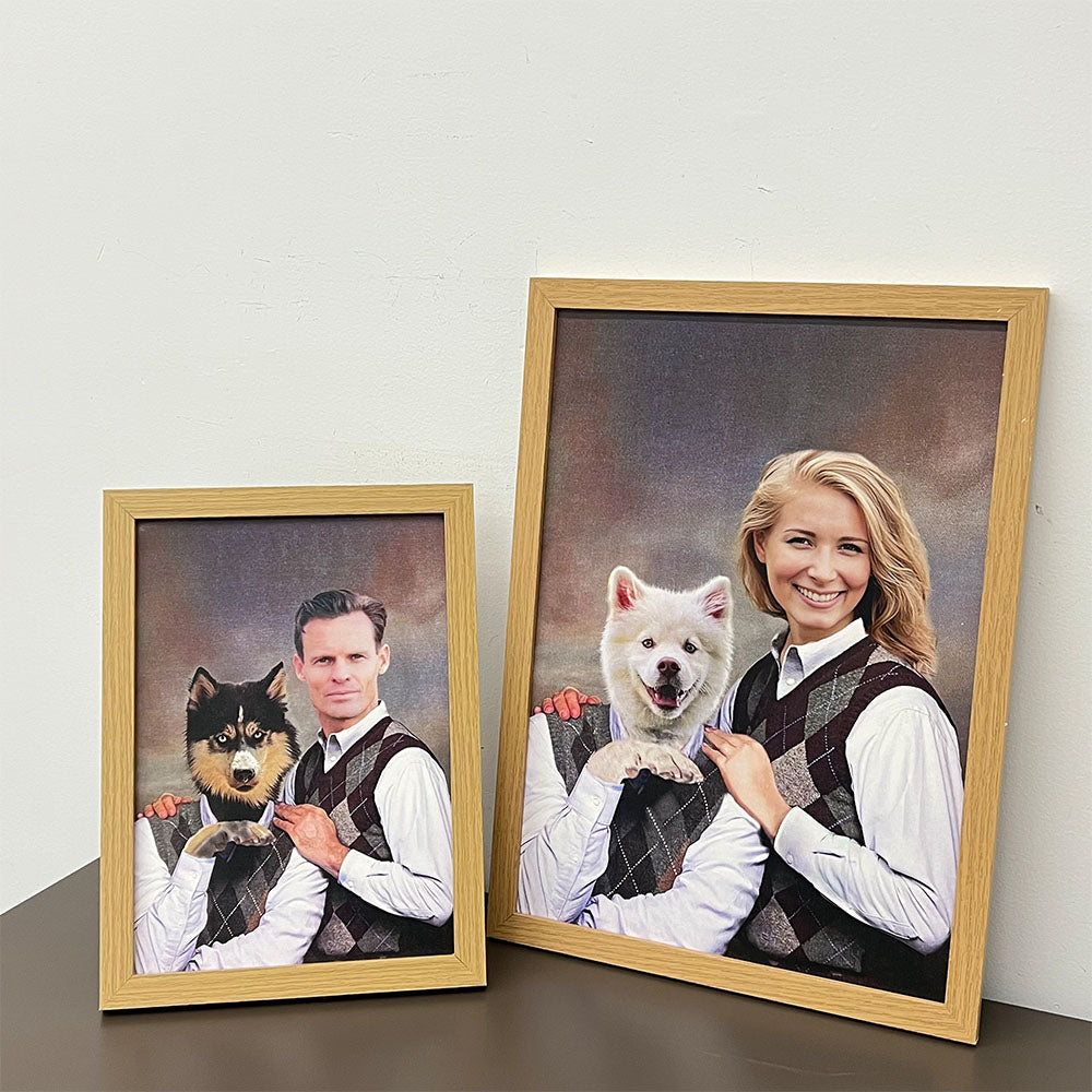 50%OFF⭐️Custom Brothers Pet Portraits Frame
