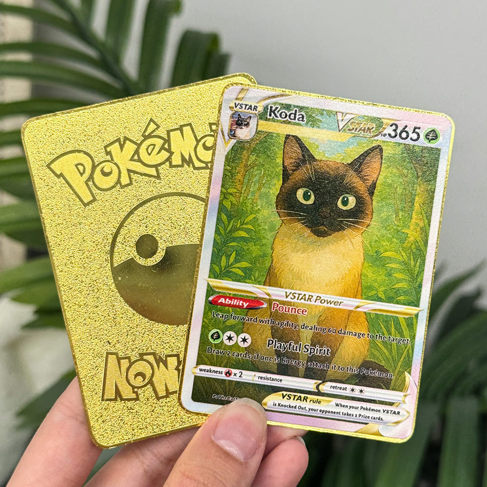 Custom Anime Pet Pokecard TCG V/Vmax/VSTAR/EX/GX Card