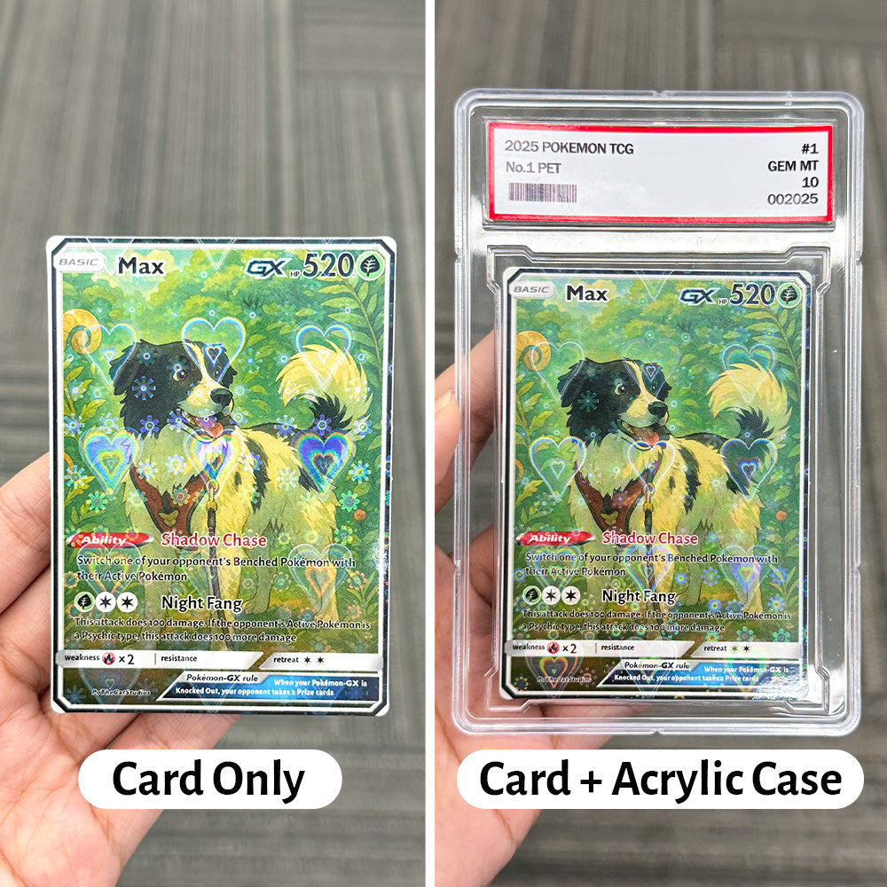 Custom Anime Pet Pokecard TCG V/Vmax/VSTAR/EX/GX Card
