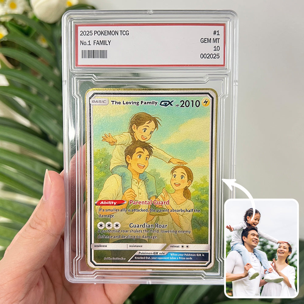 Custom Anime Family Pokecard TCG V/Vmax/VSTAR/EX/GX Card