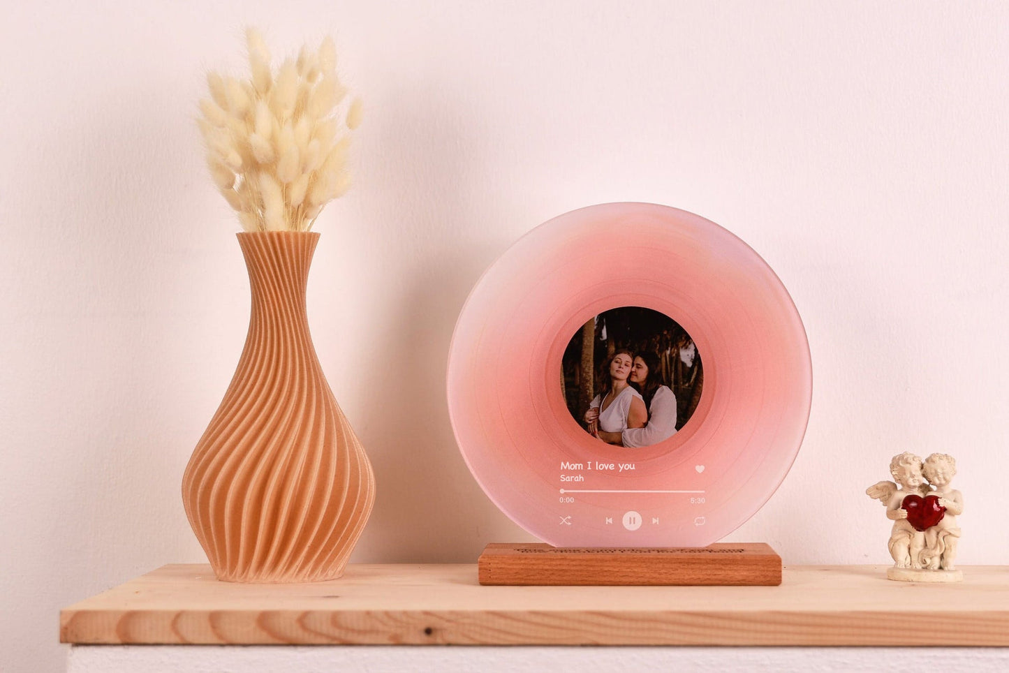 50%OFF⭐️Custom Record with Photo - Acrylic Song Plaque with NFC