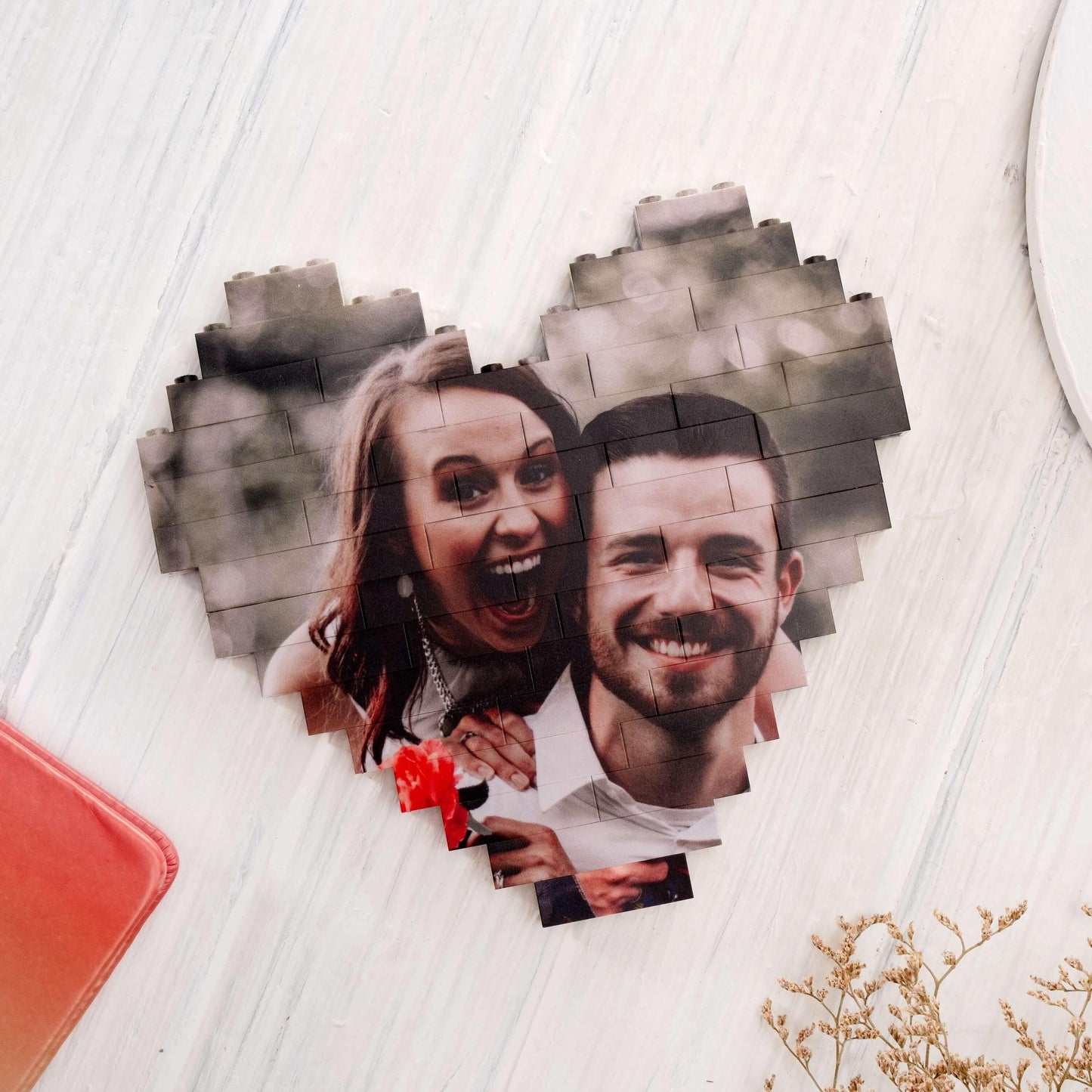 Personalized Building Brick Custom Photo Block