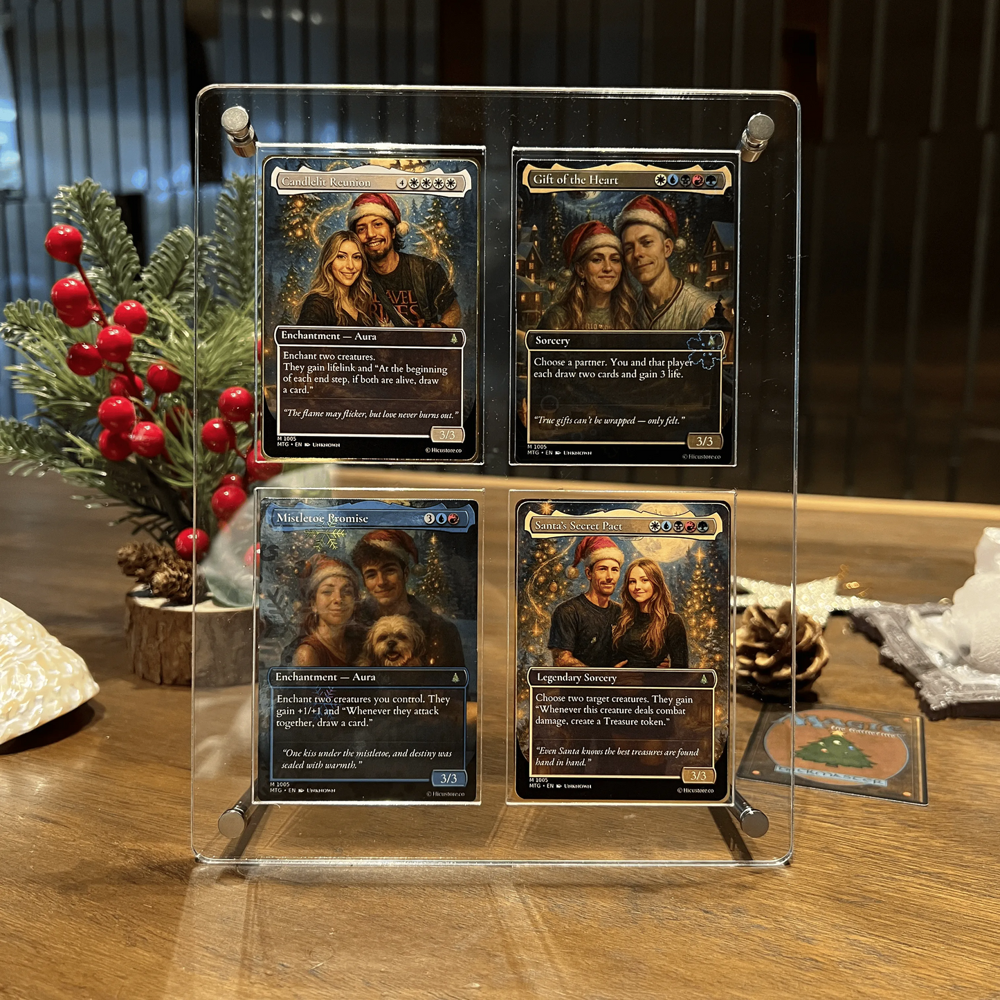 50% OFF🤩Custom Magic-Style MTG Couple Art Card