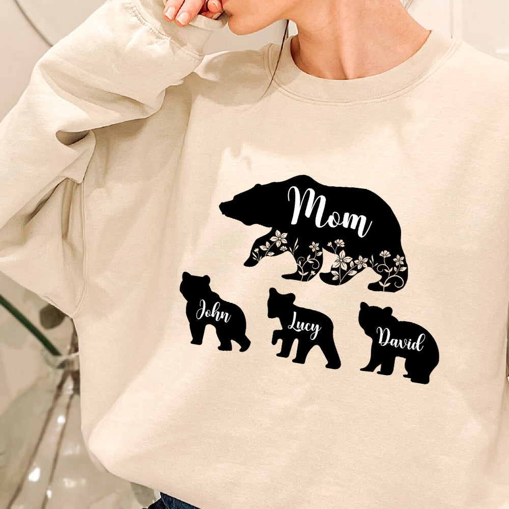 Mama Bear Customized Hoodie/Crewneck
