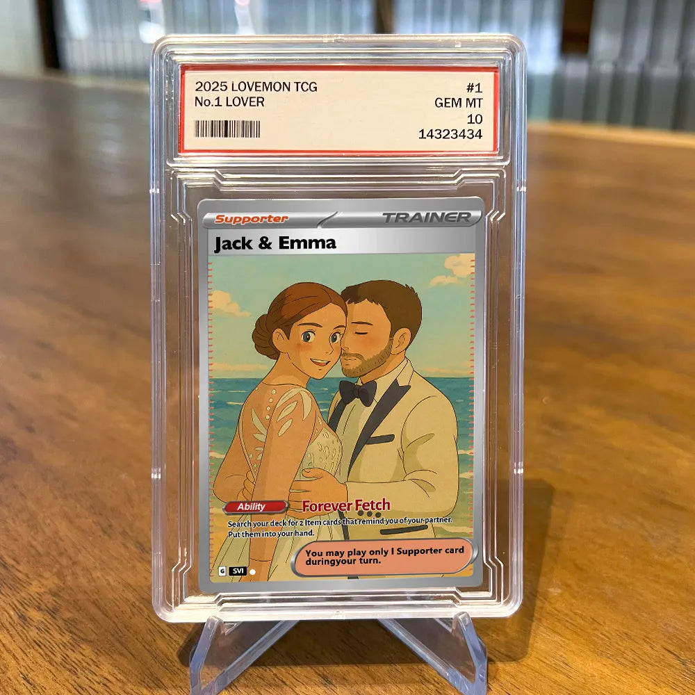 Custom Anime Couples Pokecard TCG V/Vmax/VSTAR/EX/GX/TRAINER Card