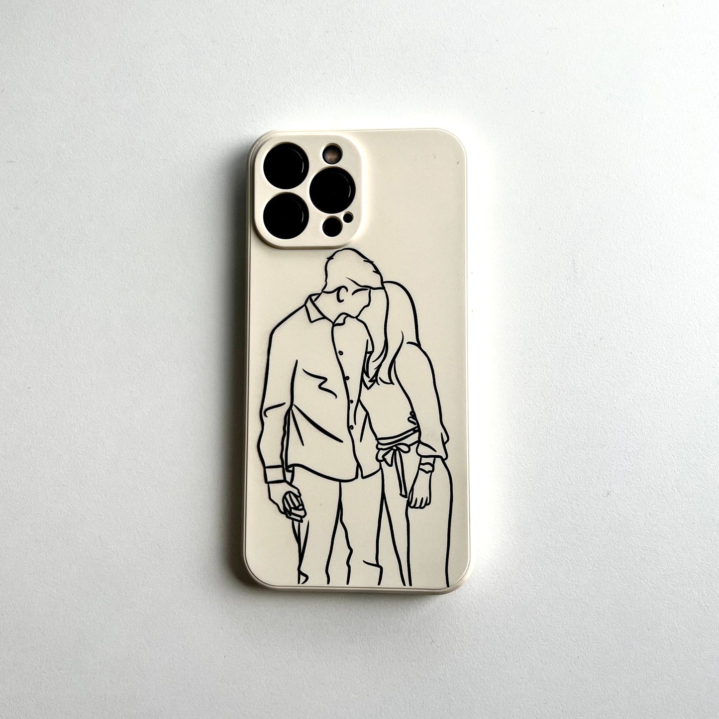 Custom Line Art Case For iPhone✨