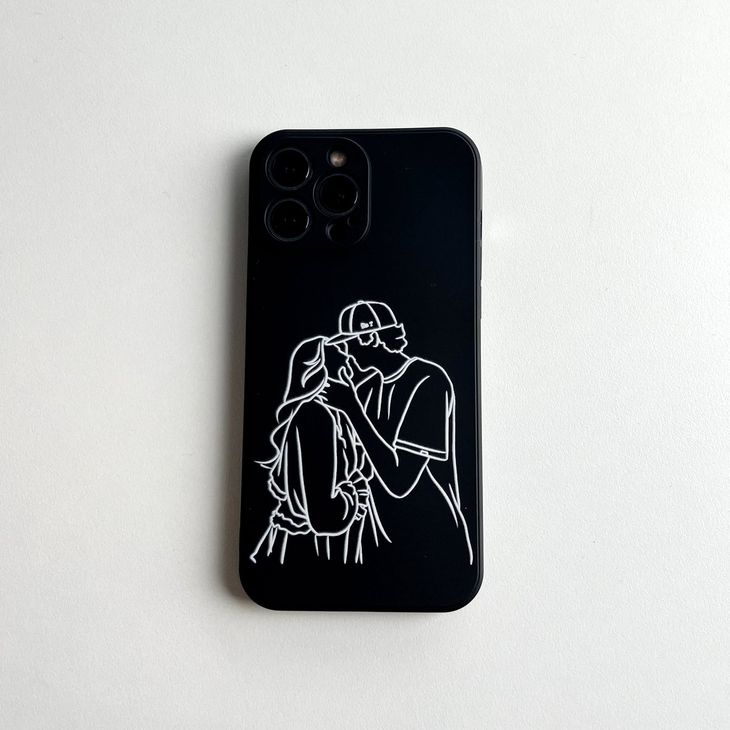 Custom Line Art Case For iPhone✨