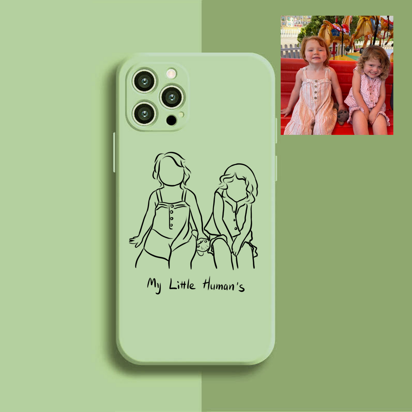 Custom Line Art Case For iPhone✨
