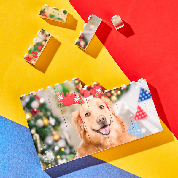 Personalized Building Brick Custom Photo Block