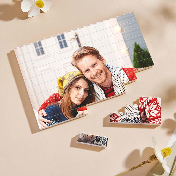 Personalized Building Brick Custom Photo Block