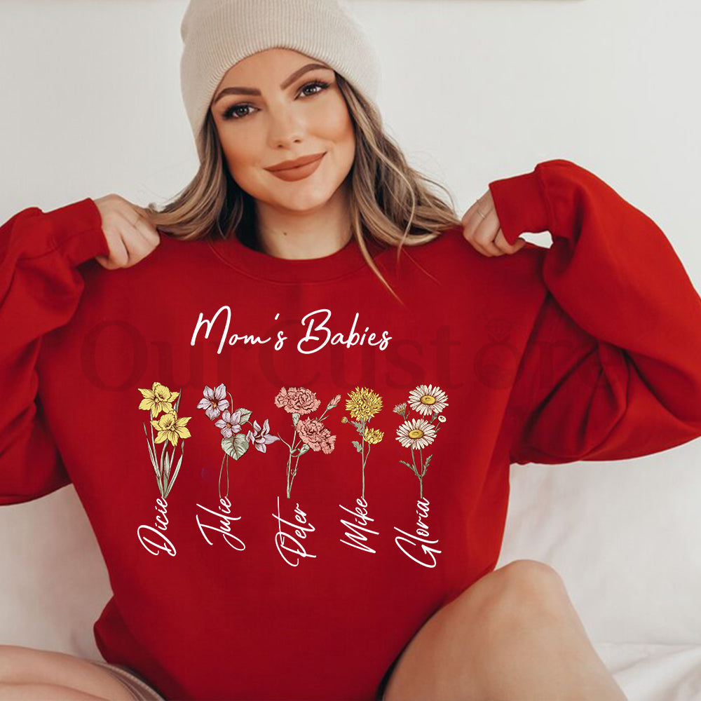 Mama's Garden is Her Children Customized Hoodie🌛Dark-colored