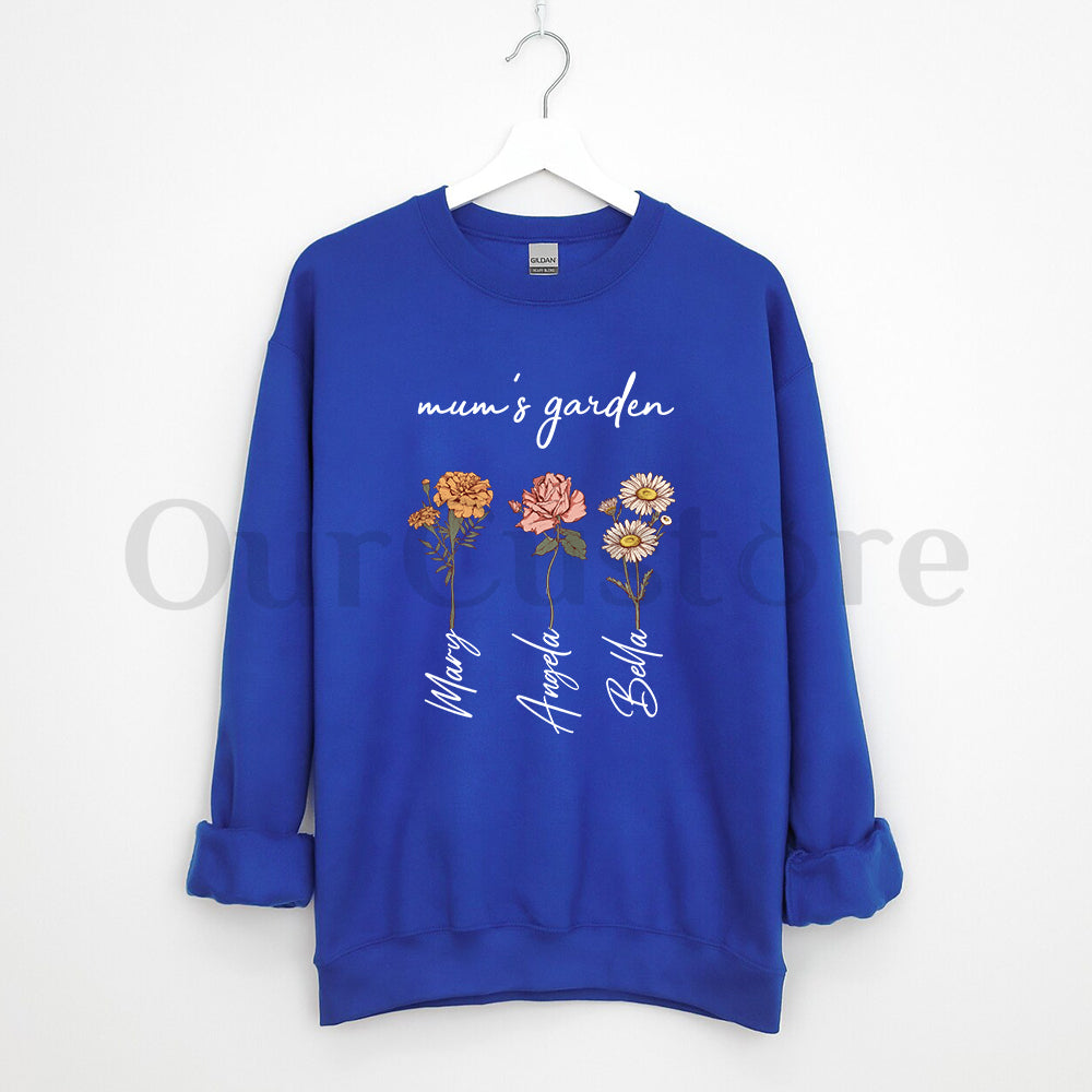 Mama's Garden is Her Children Customized Hoodie🌛Dark-colored