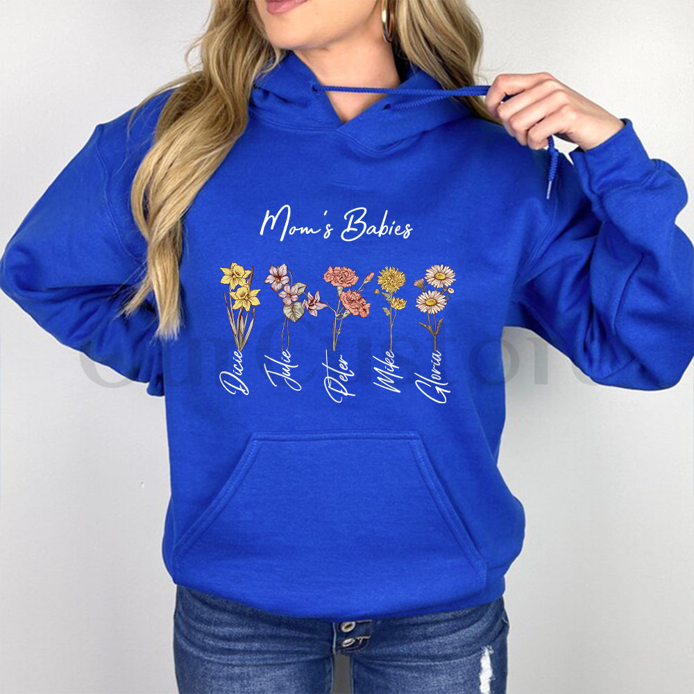Mama's Garden is Her Children Customized Hoodie🌛Dark-colored