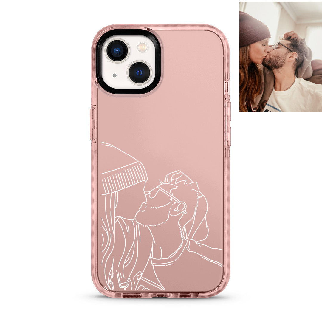 Custom Line Art Case For iPhone✨