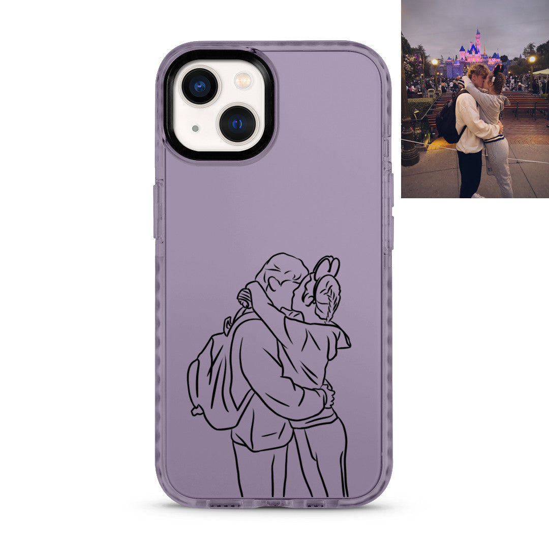 Custom Line Art Case For iPhone✨