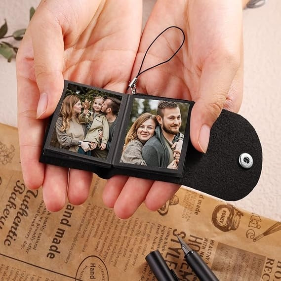 50% OFF⭐️Mini Photo Album Keychain For Your Love