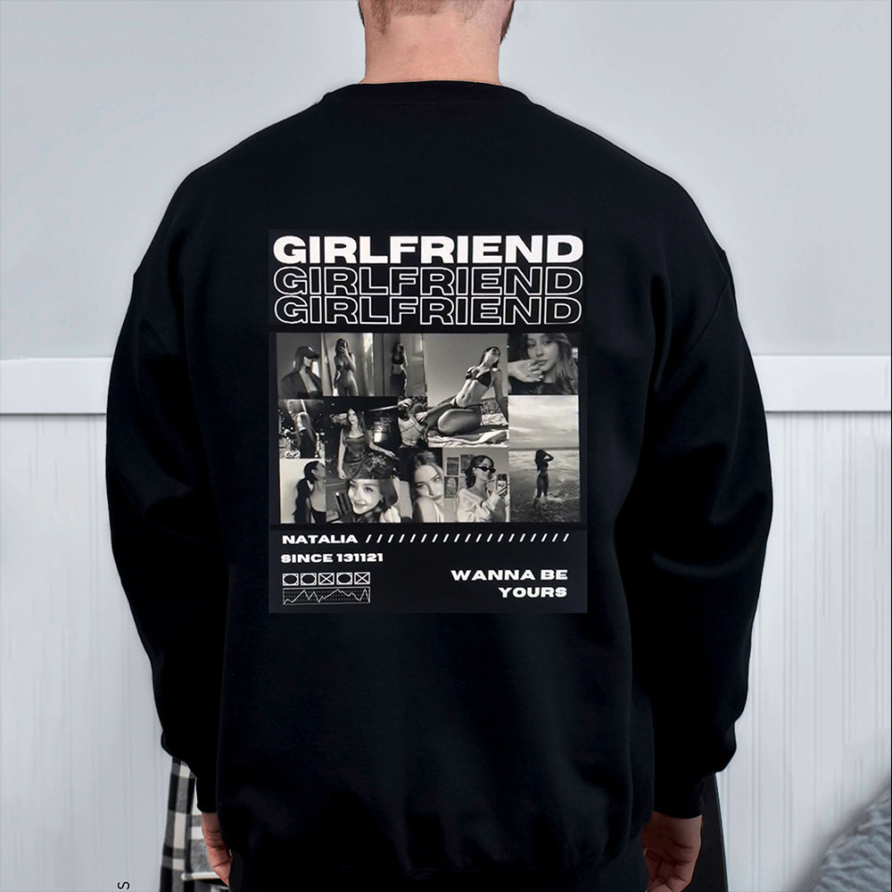 Unique Custom Photo Crewneck ❤ Hoodie