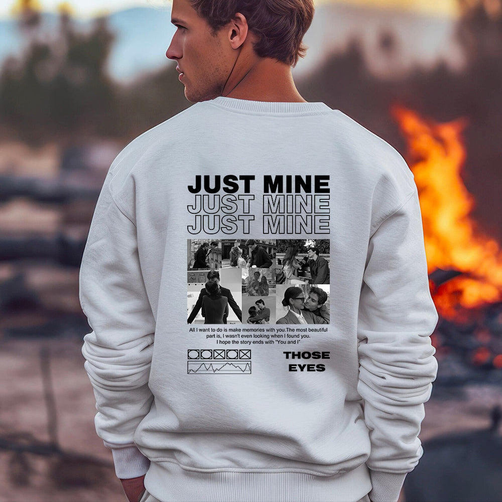 Unique Custom Photo Crewneck ❤ Hoodie