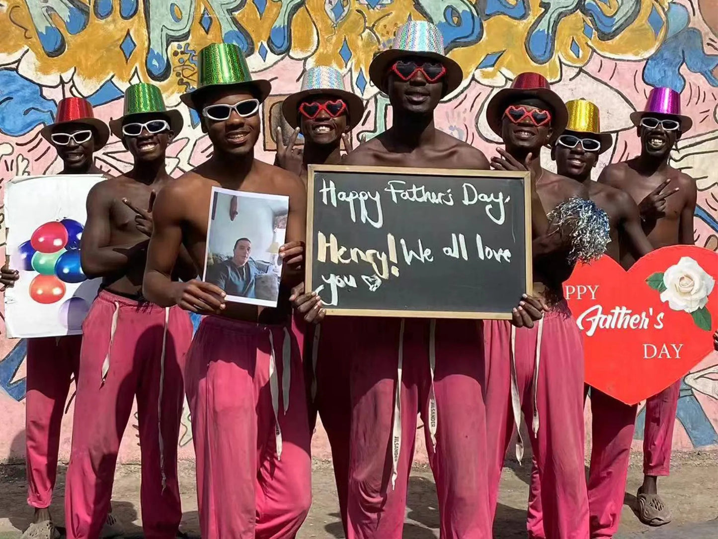 Father's Day Greeting Video from Africa-Free Shipping