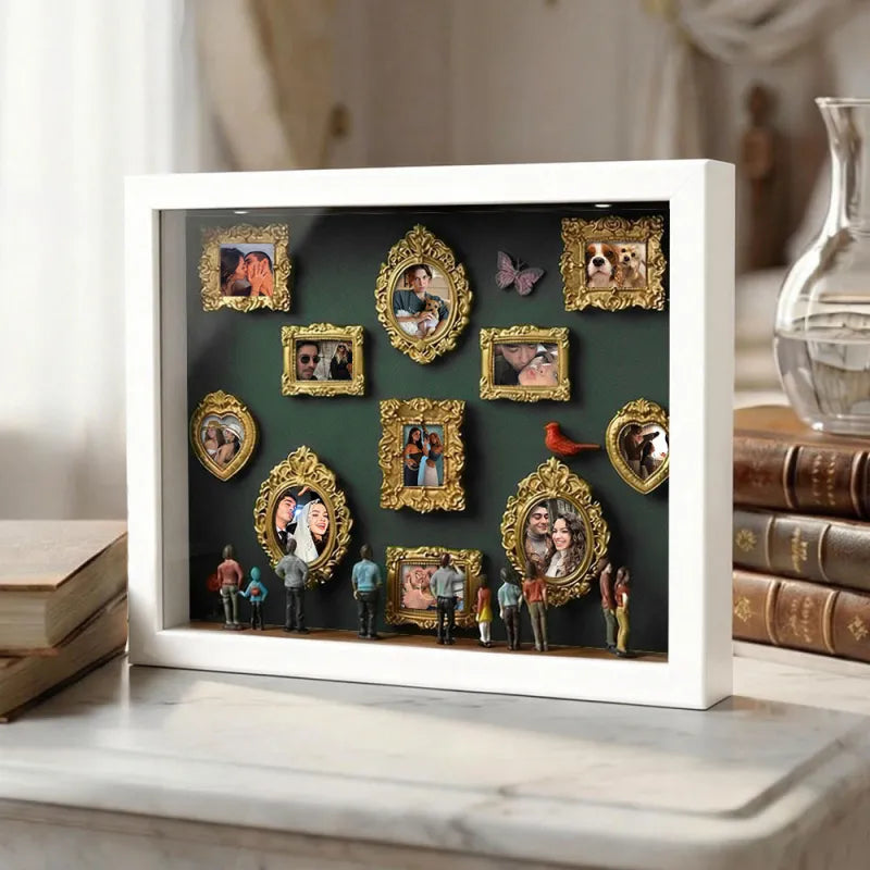 Custom Mini Museum of Us Shadow Box Meaningful Gift For Couples