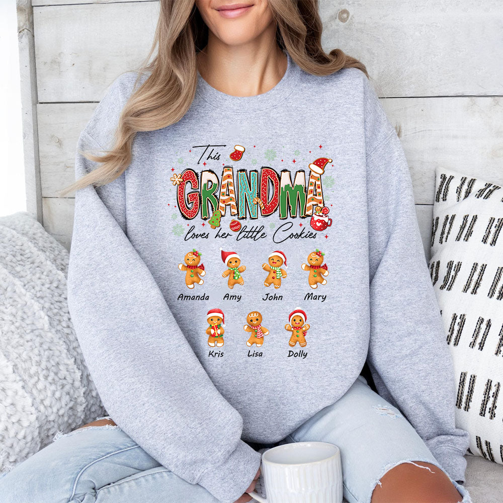 50%OFF⭐️Custom Christmas Gingerbread Cookie Baking Sweatshirt