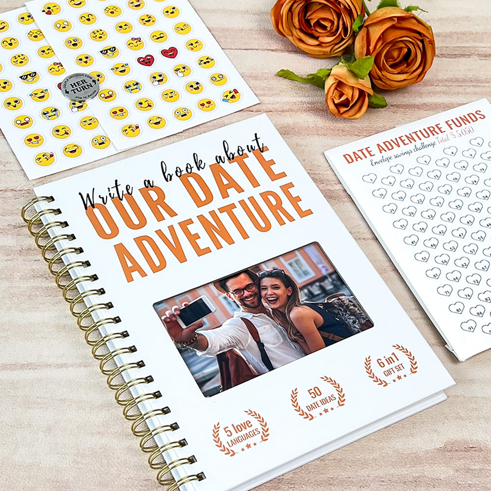 Write A Book About Our Date Adventure-6in1 Gift Set