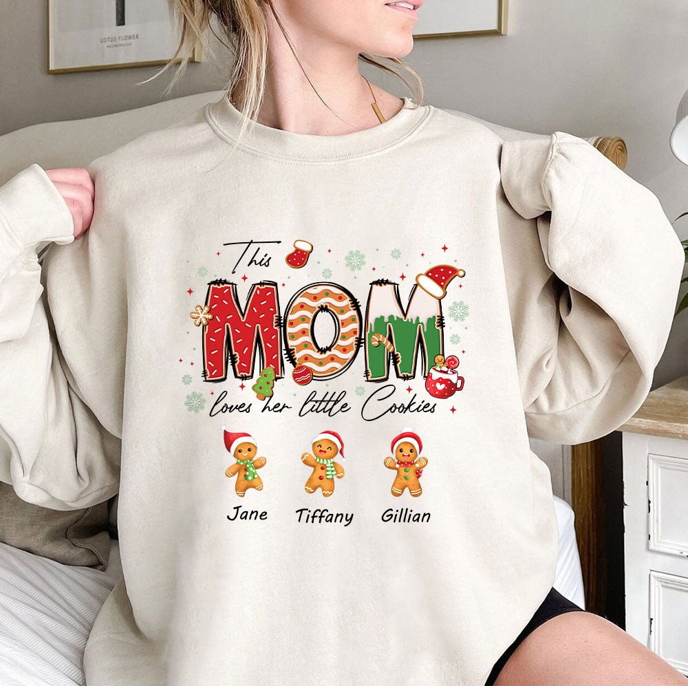 50%OFF⭐️Custom Christmas Gingerbread Cookie Baking Sweatshirt