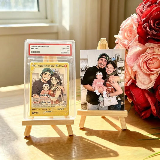 Custom V Pokecard Photo Anime Card For Pokedad