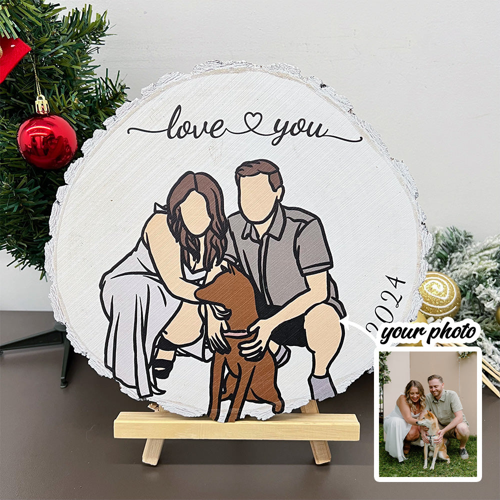 50%off⭐️Personalized Family Portrait Christmas Decorations Gift