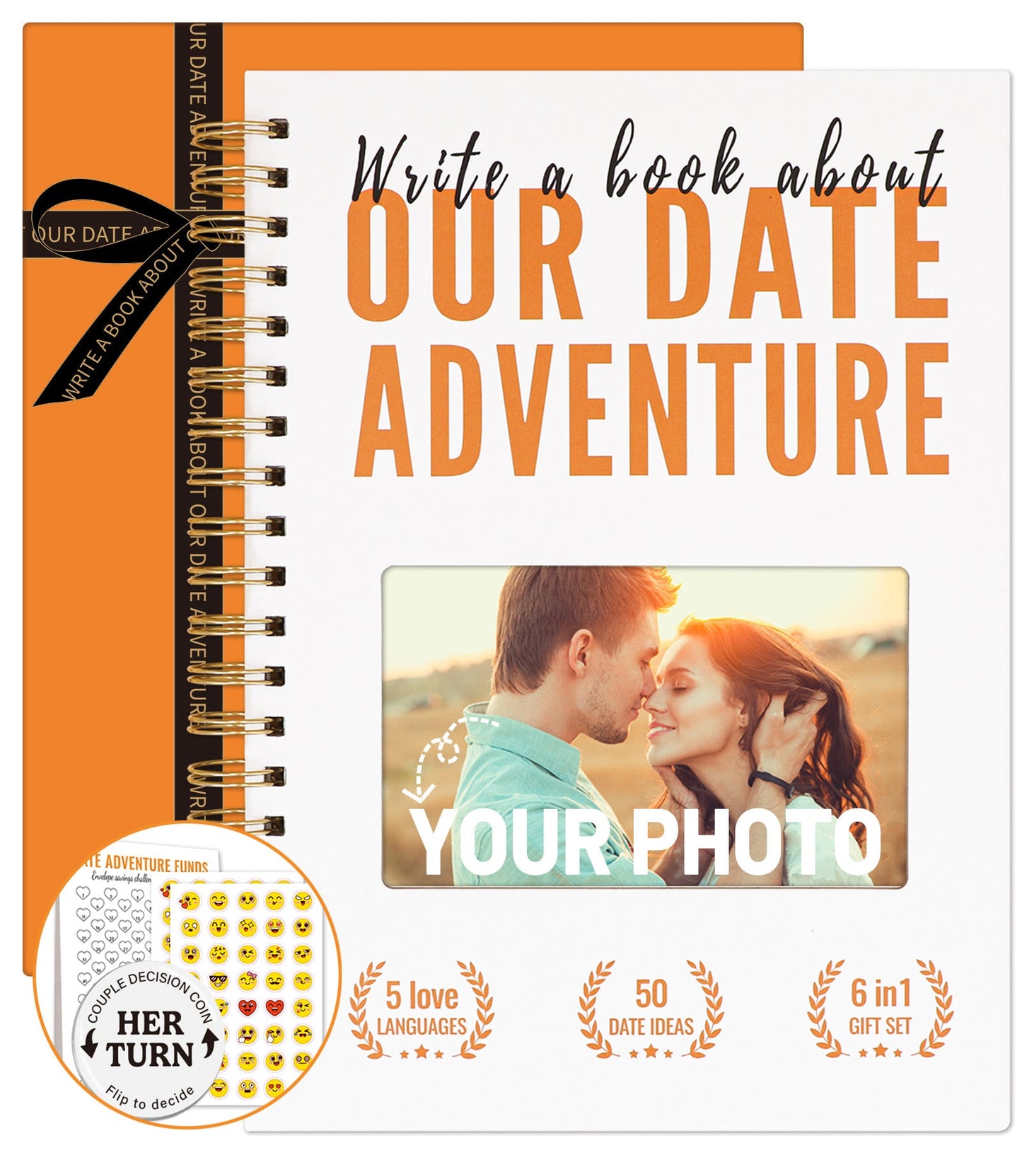 Write A Book About Our Date Adventure-6in1 Gift Set