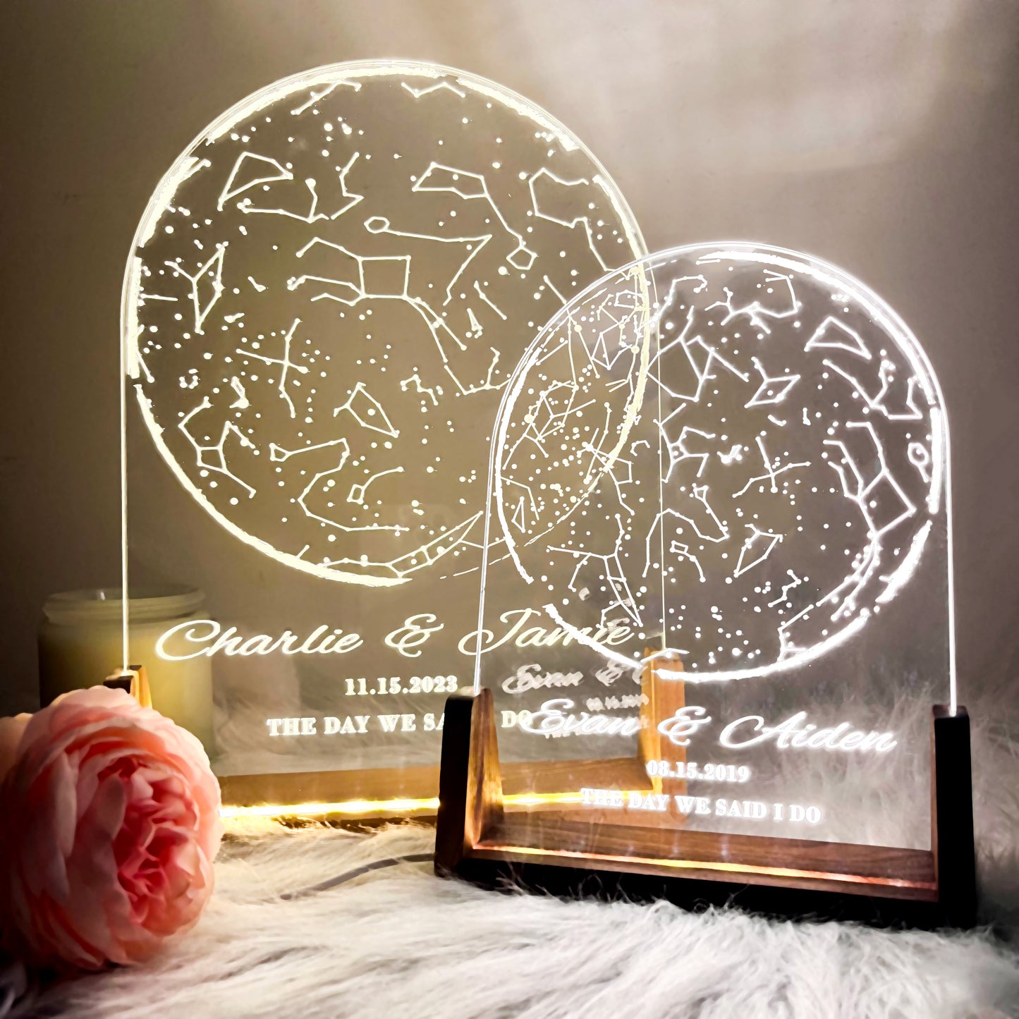 50%OFF✨Custom Star Map Night Light By Date