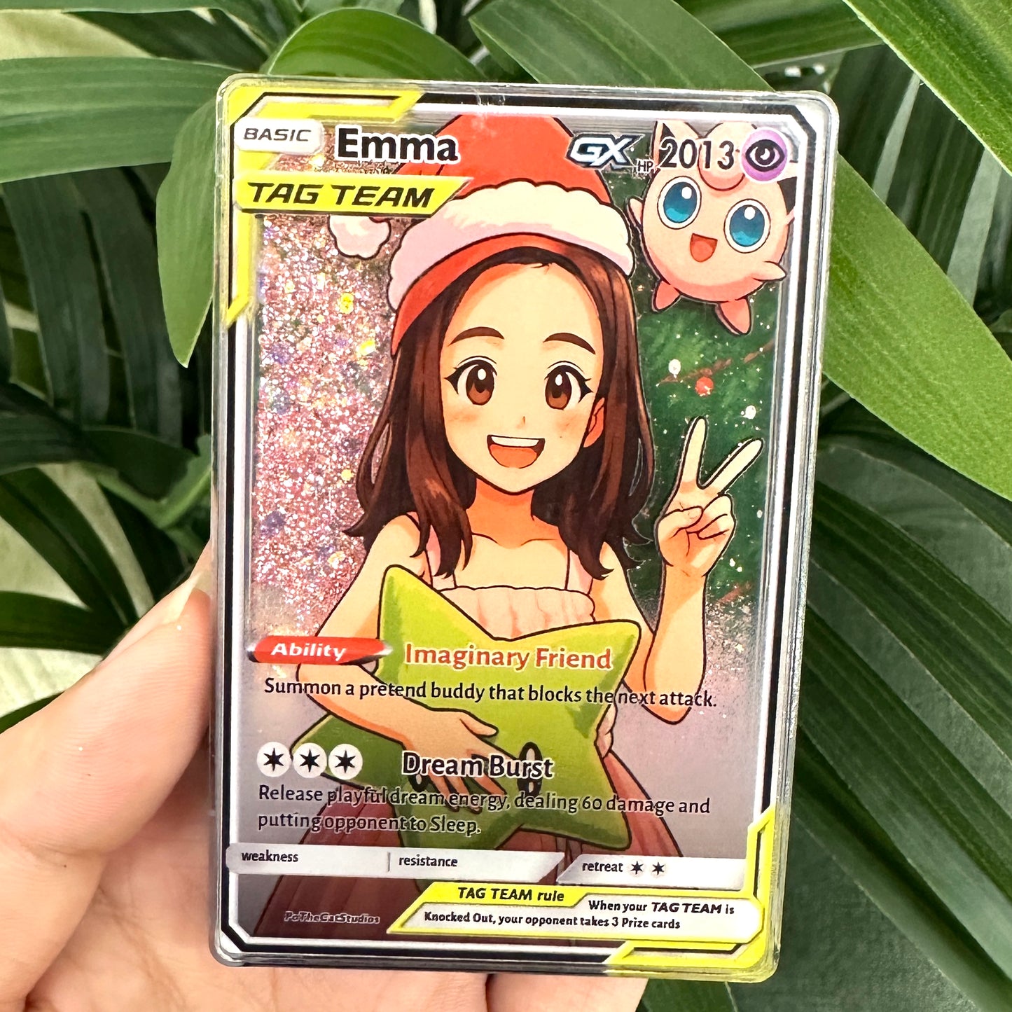 50% OFF🤩Personalized Kid Anime Art Trading Card 3D Floating