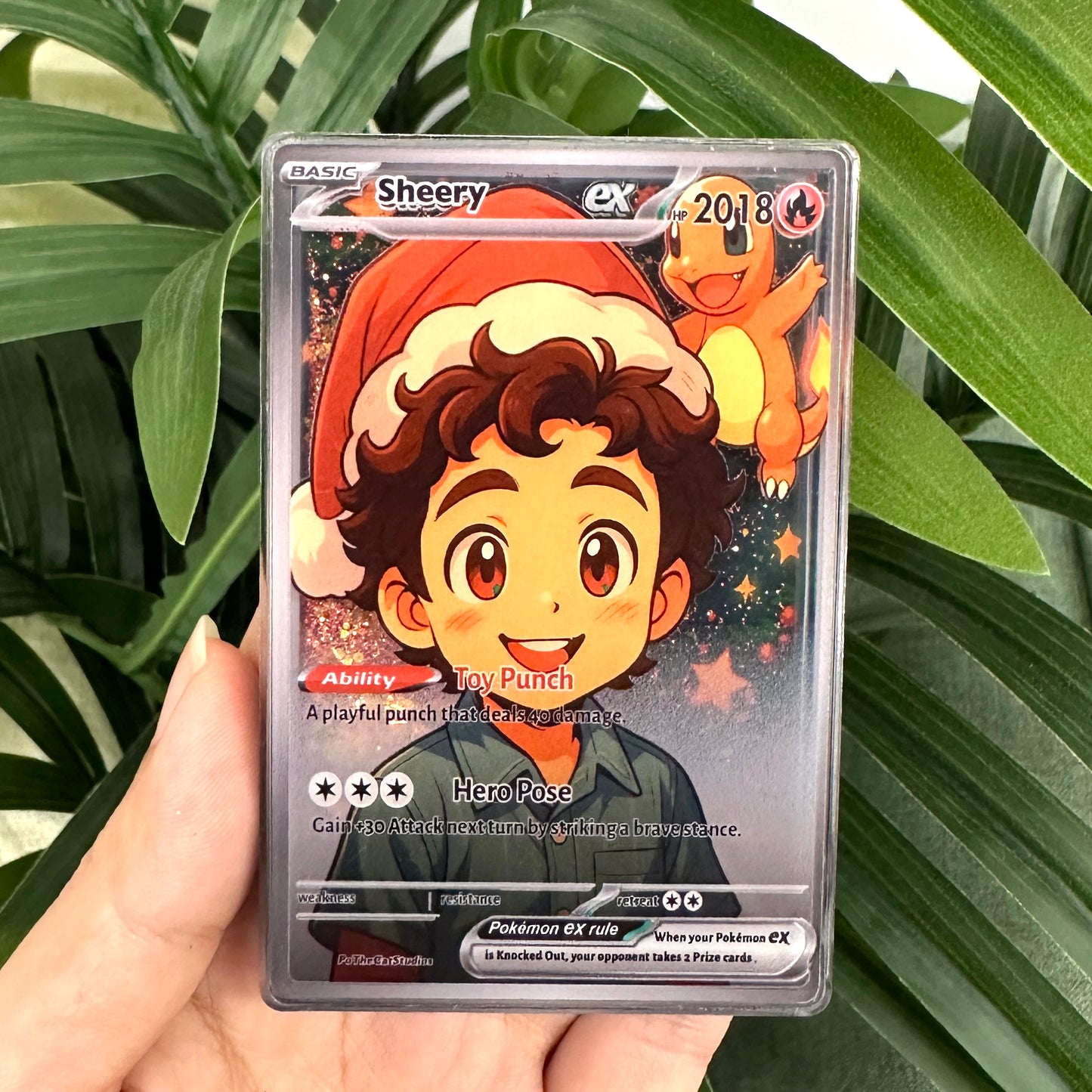 50% OFF🤩Personalized Kid Anime Art Trading Card 3D Floating