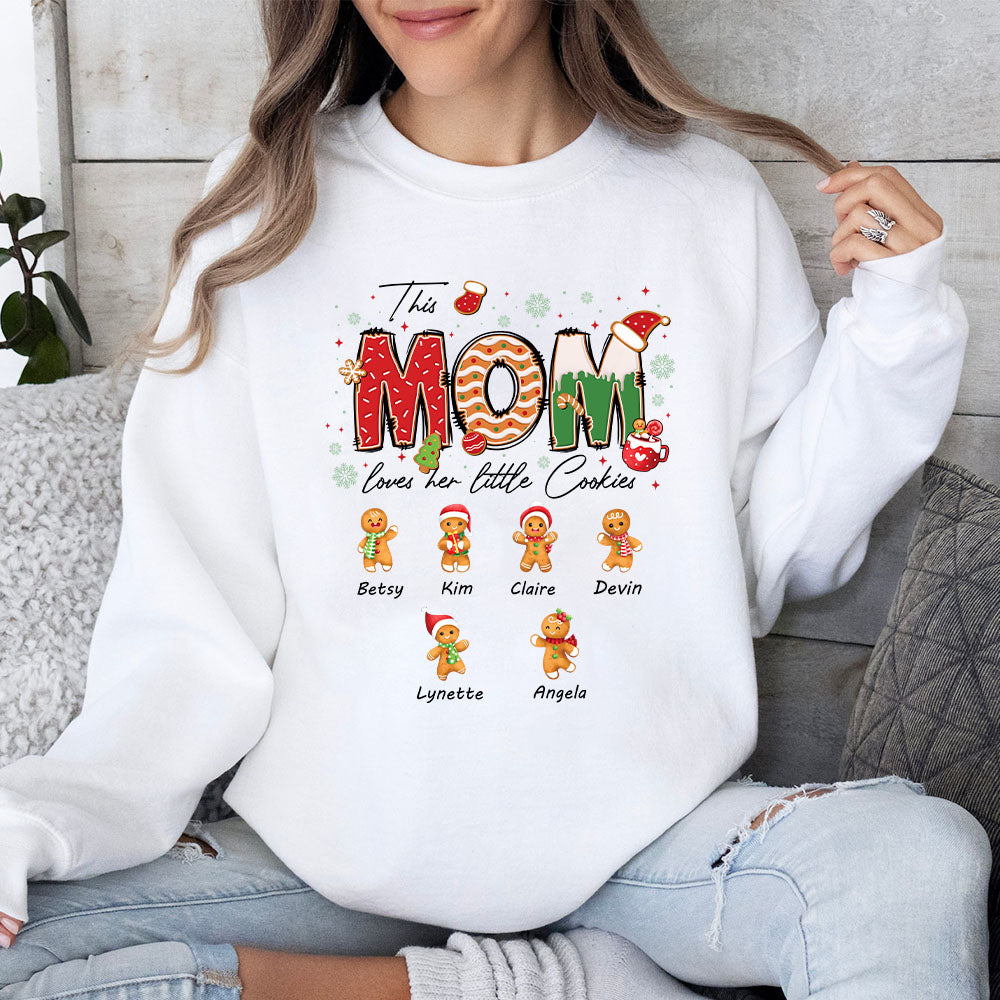 50%OFF⭐️Custom Christmas Gingerbread Cookie Baking Sweatshirt