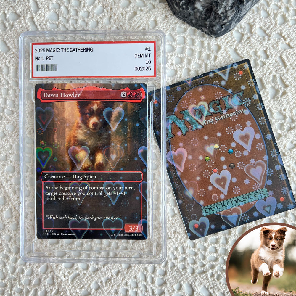 Custom Anime Pet MTG Magic TCG Card