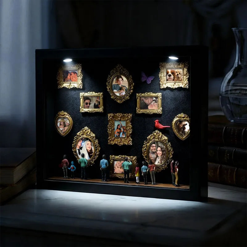 Custom Mini Museum of Us Shadow Box Meaningful Gift For Couples