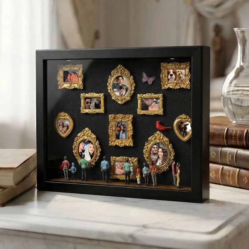 Custom Mini Museum of Us Shadow Box Meaningful Gift For Couples