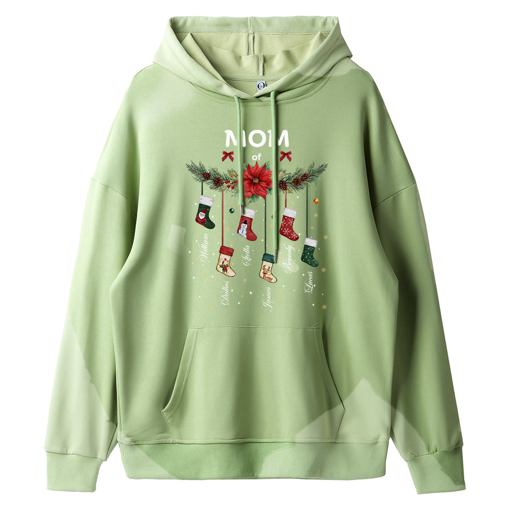 Custom Christmas Socks Sweatshirt/Hoodie